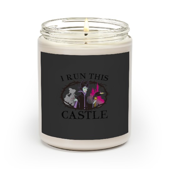 Disney Sleeping Beauty Maleficent Runs This Castle Scented Candles