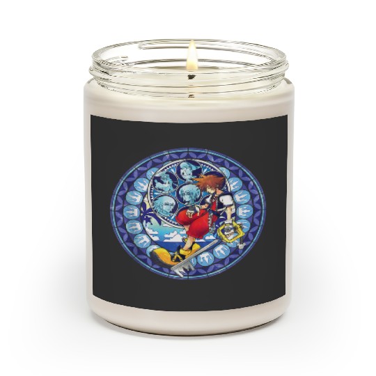 Disneys Kingdom Hearts Sora Stained Glass Scented Candles