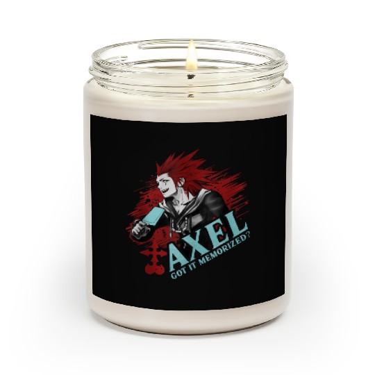 Disneys Kingdom Hearts Axel Got It Memorized Scented Candles