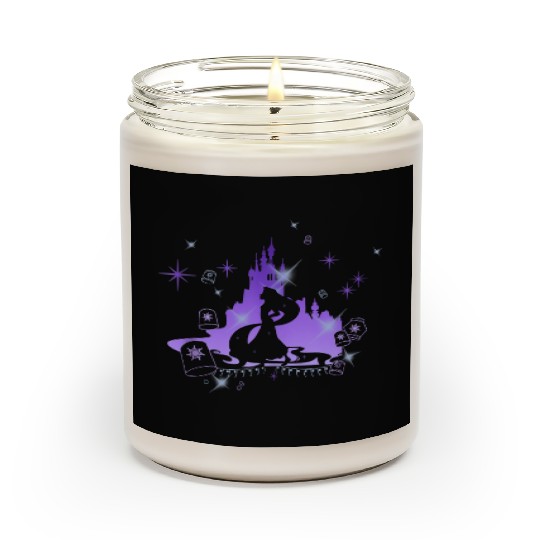 Disney Tangled Rapunzel Castle Silhouette Scented Candles