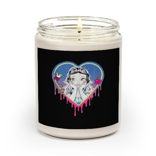 Disneys Princess Snow White Pretty Heart Drips Scented Candles