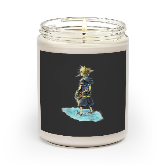 Disneys Kingdom Hearts Sora Sea Salt Ice Cream Sketch Scented Candles