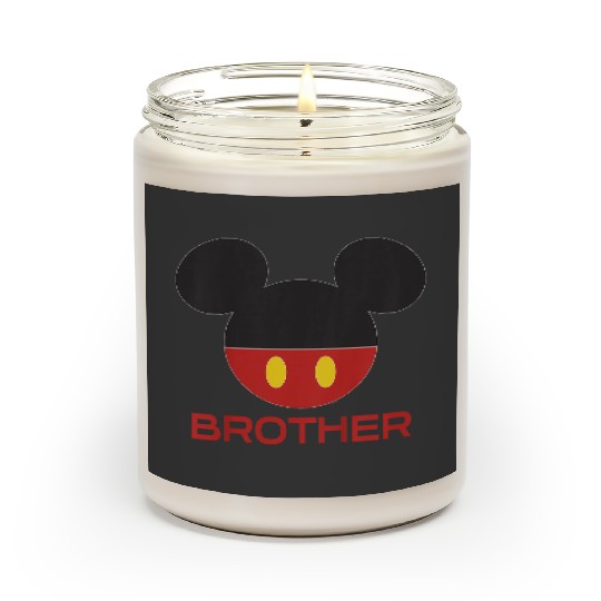 Disney Mickey Mouse Red Shorts Icon Brother Family gifts trends Scented Candles