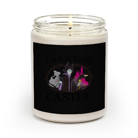Disney Sleeping Beauty Maleficent Runs This Castle Scented Candles