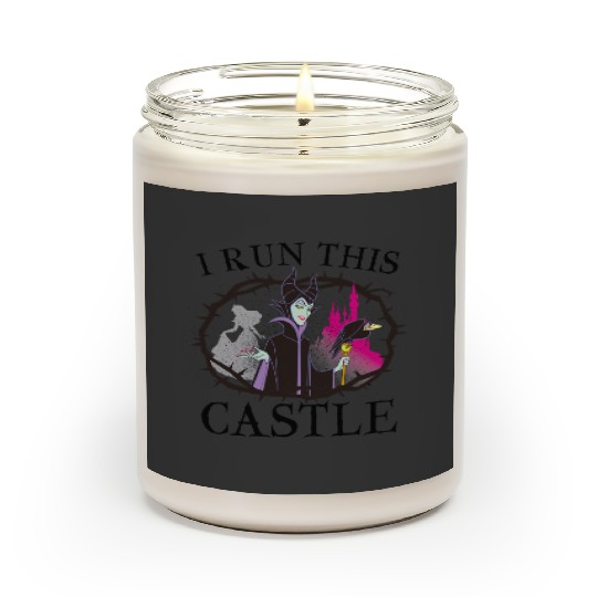 Disney Sleeping Beauty Maleficent Runs This Castle Scented Candles