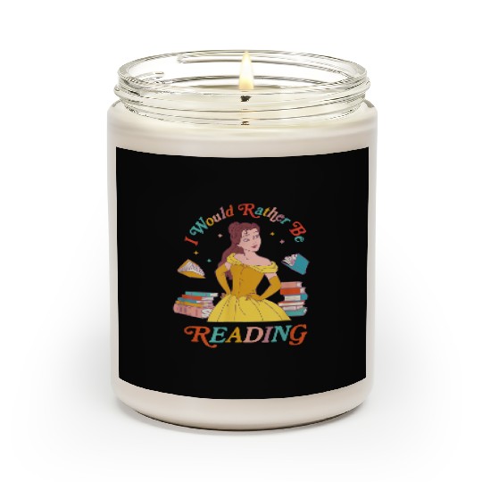 Disney Beauty and the Beast Belle I Would Rather Be Reading Scented Candles