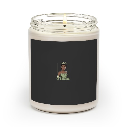Disney The Princess And The Frog Tiana Sketch Portrait Scented Candles
