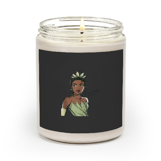 Disney The Princess The Frog Princess Tiana Sketch Scented Candles