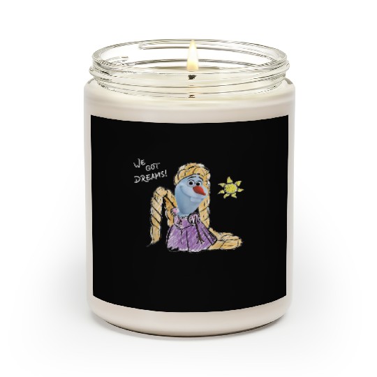 Disney Olaf Presents Tangled Rapunzel We Got Dre Scented Candles