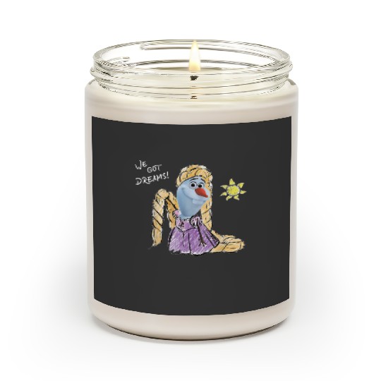 Disney Olaf Presents Tangled Rapunzel We Got Dre Scented Candles