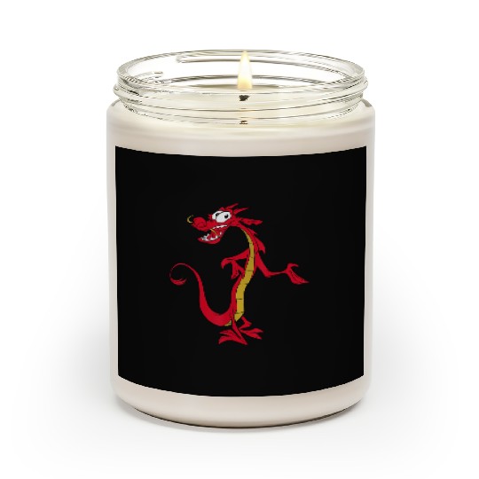 Disney Mulan Mushu Dragon TShirt Scented Candles