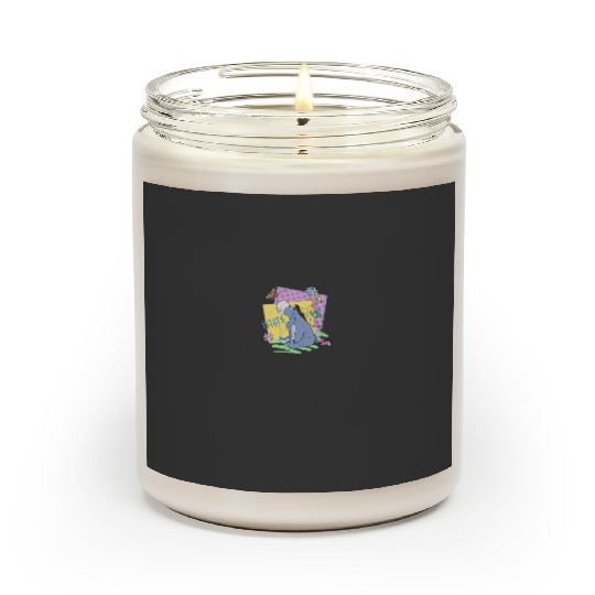 Disney Winnie The Pooh Eeyore Retro Butterflies Poster Scented Candles