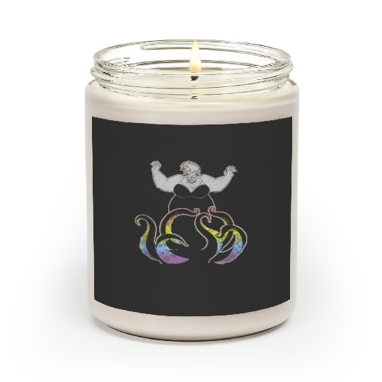 Disney Villains Ursula Rainbow Tentacles Scented Candles