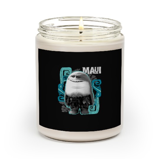 Disney Moana Maui Half Shark Scented Candles