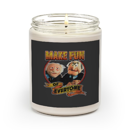 Disney The Muppets Make Fun Of Statler Waldorf Vintage Shot gifts  Scented Candles
