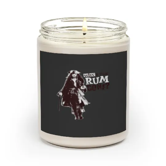 Disney Pirates of the Caribbean Jack Why Is The Rum Gone Scented Candles