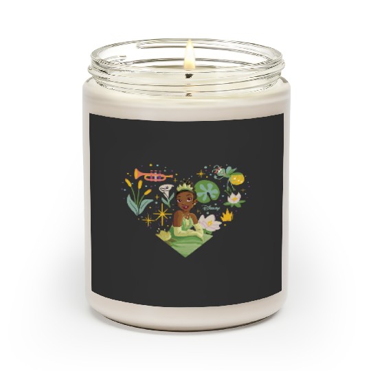 Disney Princess - Tiana Nature Heart Scented Candles