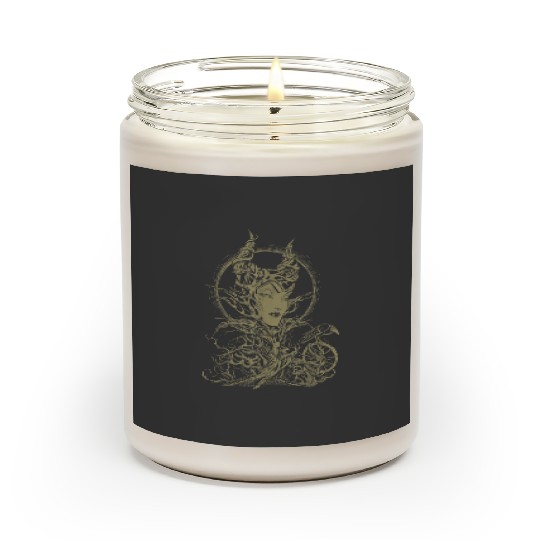 Disney Sleeping Beauty Maleficent Crow Branches Scented Candles