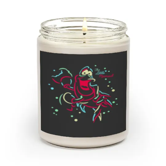 Disneyss The Little Mermaid Sebastian Crab Lights Scented Candles