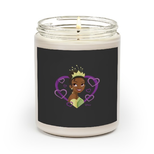 Disney Princess Tiana Heart Scented Candles