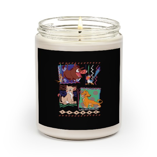 Disney Lion King Simba And Timon Graphic Scented Candles