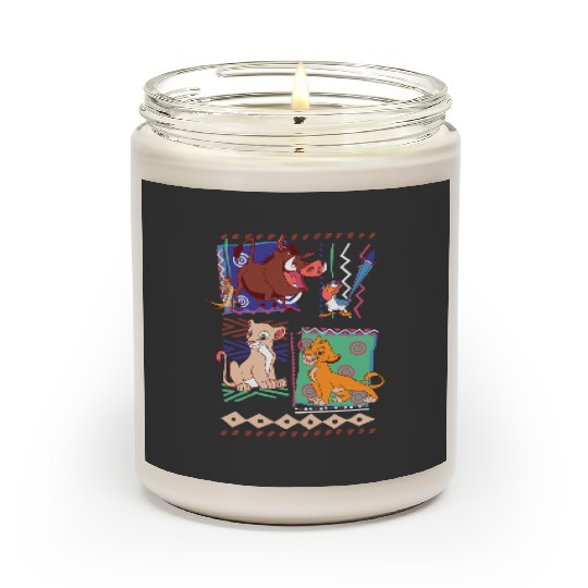 Disney Lion King Simba And Timon Graphic Scented Candles