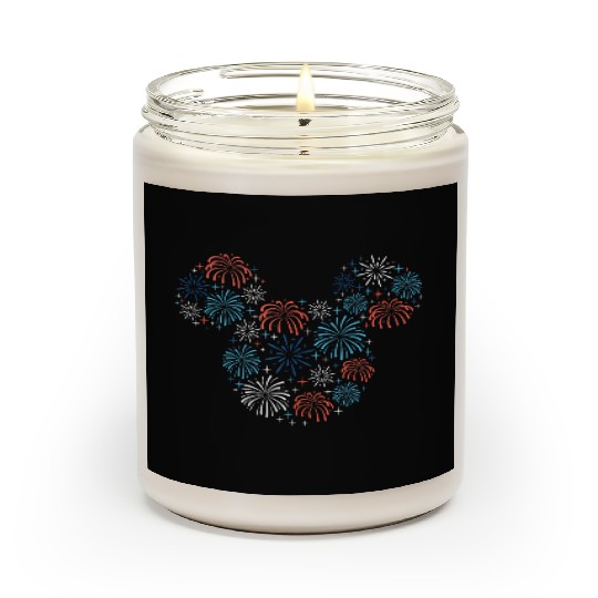 Disneyss Mickey Mouse Fireworks Americana Scented Candles