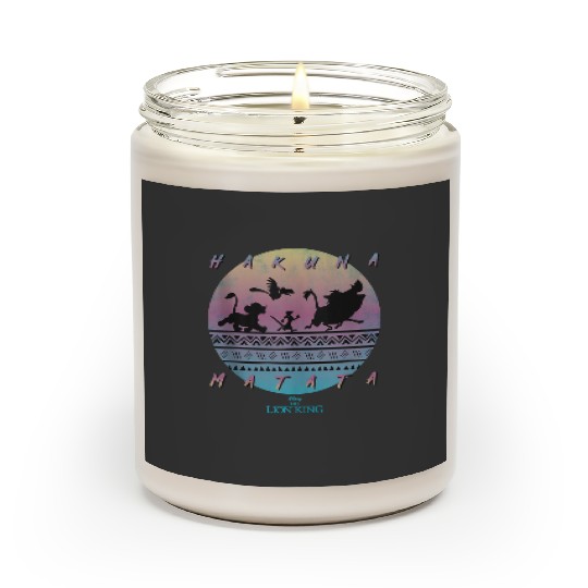 Disney The Lion King Hakuna Matata 90s Circle Scented Candles