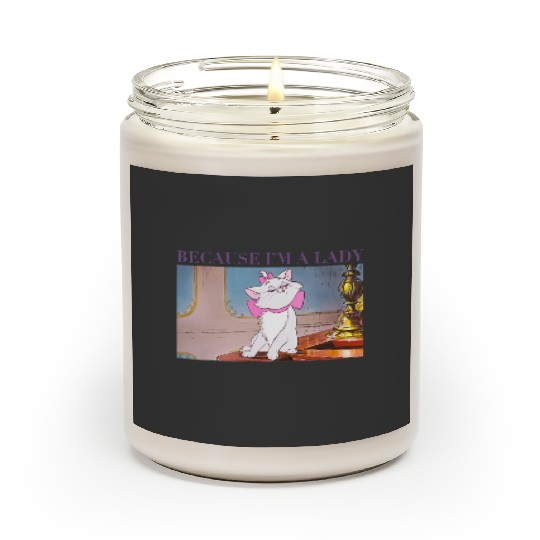 Disney The Aristocats Marie Because I'm A Lady Portrait Scented Candles