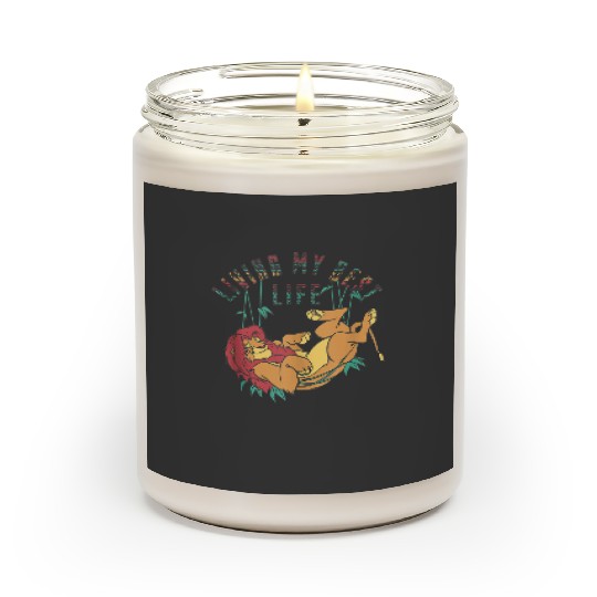 Disney The Lion King Living My Best Life Simba Text Fill Scented Candles