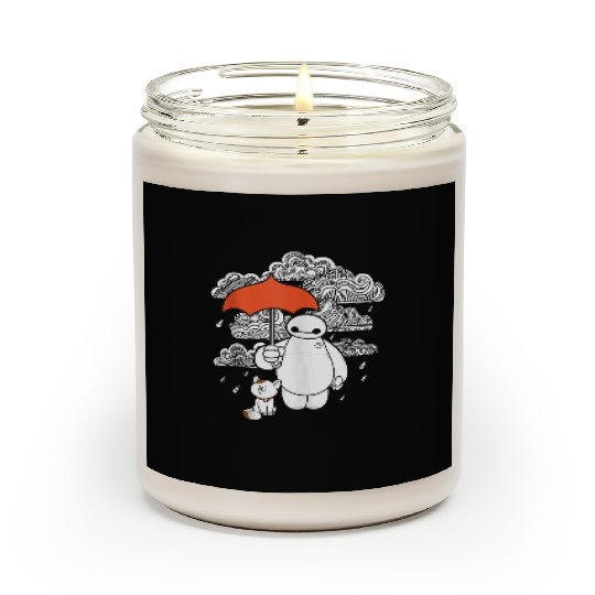 Disney Big Hero 6 Baymax Patterned Clouds Scented Candles