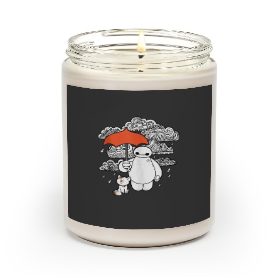 Disney Big Hero 6 Baymax Patterned Clouds Scented Candles