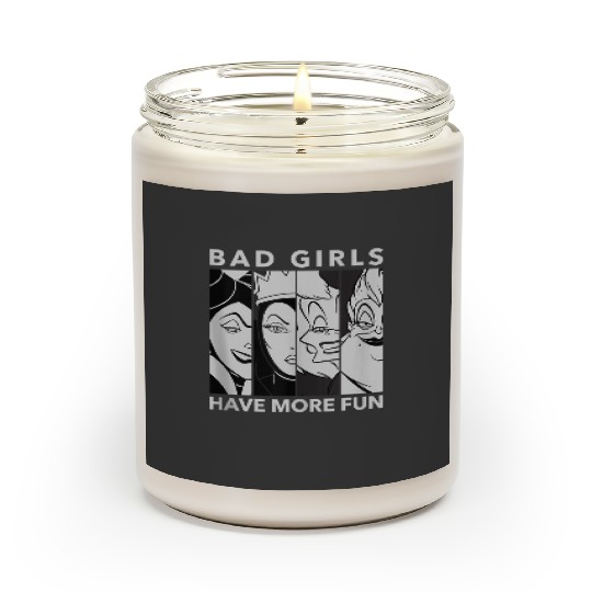 Disney Villains Bad Girls Scented Candles