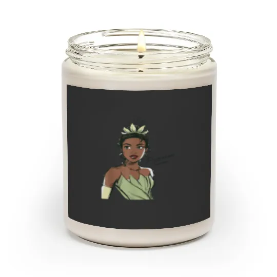 Disney The Princess The Frog Princess Tiana Sketch Scented Candles