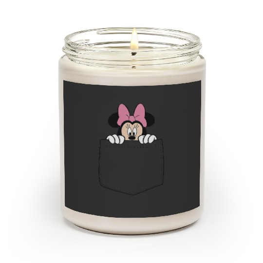Black Disney Minnie Mouse Classic Fit  - Crew Neck Scented Candles