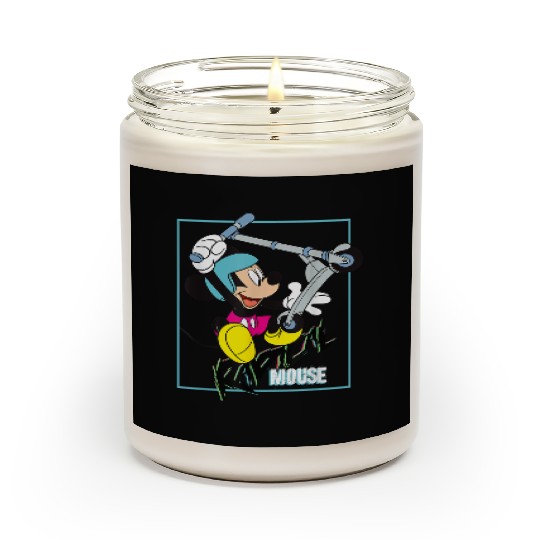 Disneyss Mickey Radical Mouse 90s Retro Scooter Scented Candles