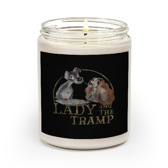 Disneyss The Lady And The Tramp Eating Spaghetti Scented Candles