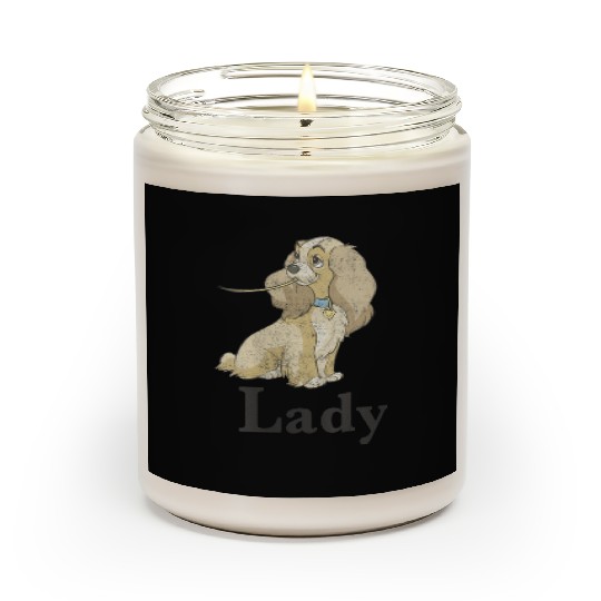 Disneyss Lady And The Tramp Spaghetti Lady Couples Scented Candles