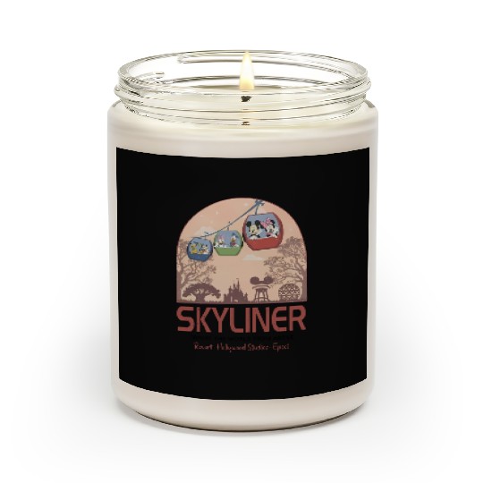 Disney Skyliner Travel The World From Above Scented Candles