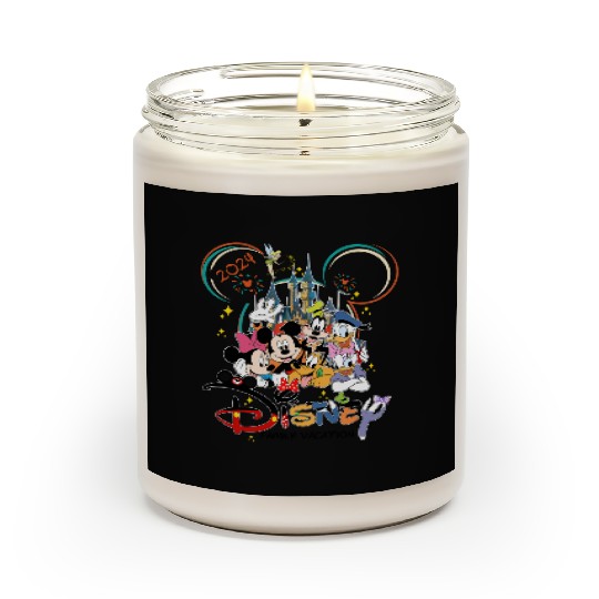 Disney Family Vacation 2024 Scented Candles, Disney 2024 Scented Candles, Disney Family Scented Candles, Disneyland 2024 Scented Candles