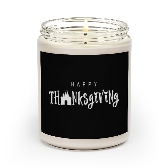 Happy Thanksgiving Disney Scented Candles