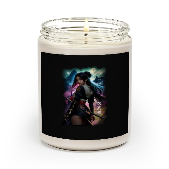 Ninja Abstract Warrior Elegance Sticker: Disney Mulan Anime Mushu, Mulan and Mushu Scented Candles