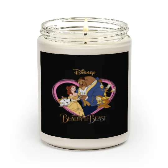 Disney Beauty And The Beast Scented Candles