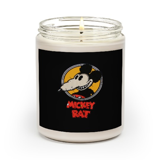 Mickey Rat Essential Scented Candles, Retro Disney Mickey Mouse Scented Candles, Vintage Disney Scented Candles