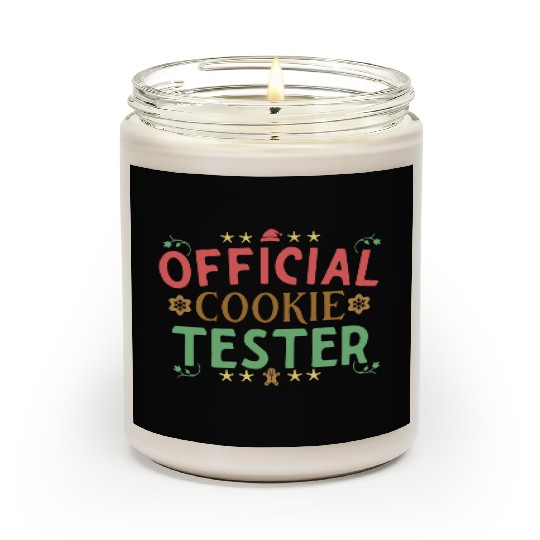 Official Cookie Teste Christmas Gingerbread Lover Scented Candles