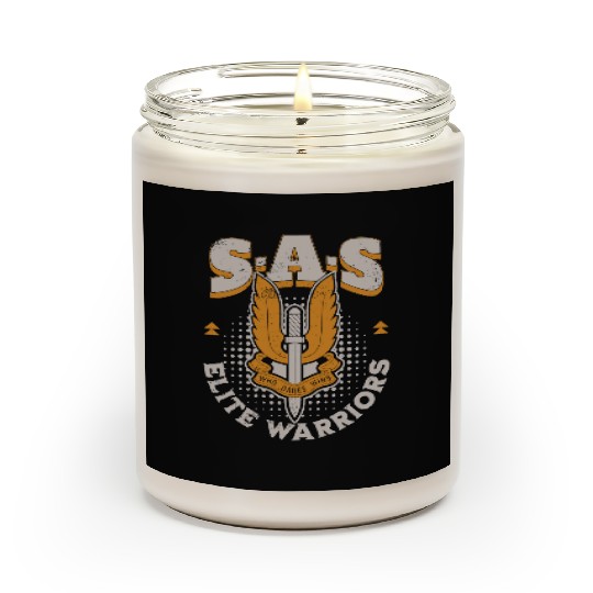 SAS Special Air Services Military British Scented Candles