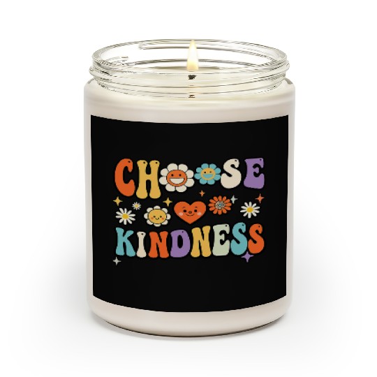 Retro Vintage Choose Kindness Lover Spiritual Scented Candles