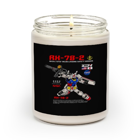 Rx-78-2 Gundam Scented Candles