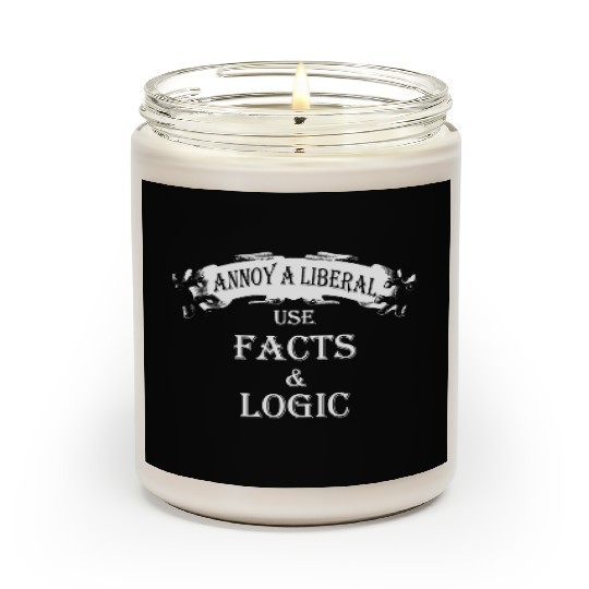 Anti liberals Scented Candles - Annoy a liberal