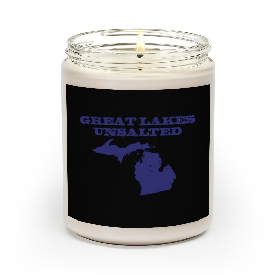 Great Lakes Unsalted Blue Scented Candles